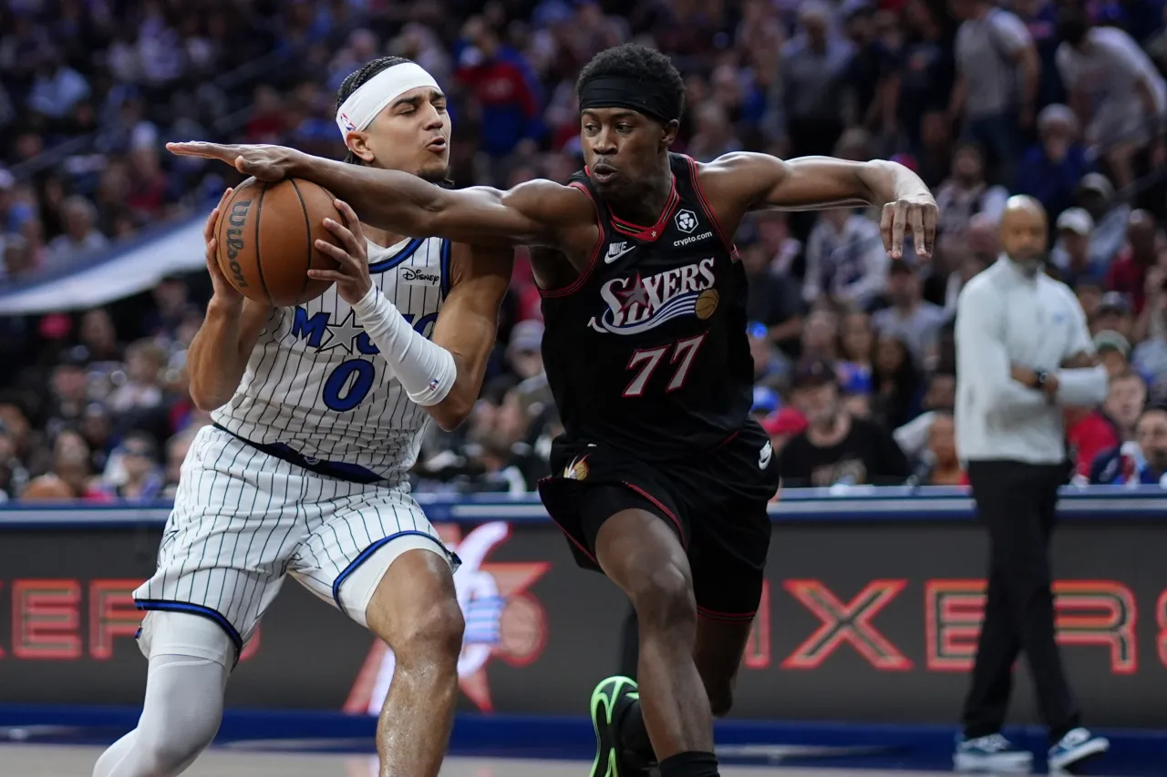 LaMelo Ball and Tyrese Maxey battling on the court | GGSLOT | Sports & Games News LaMelo Ball and Tyrese Maxey battling on the court, sparking Play-In Tournament chaos and highly anticipated NBA Playoff Upsets.