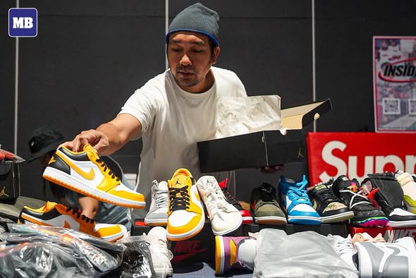 Manila sneaker fans styling coordinated streetwear