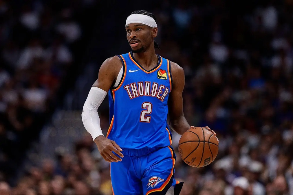 Shai Gilgeous-Alexander | GGSLOT | Sports & Games News Shai Gilgeous-Alexander focused during NBA MVP 2026 game