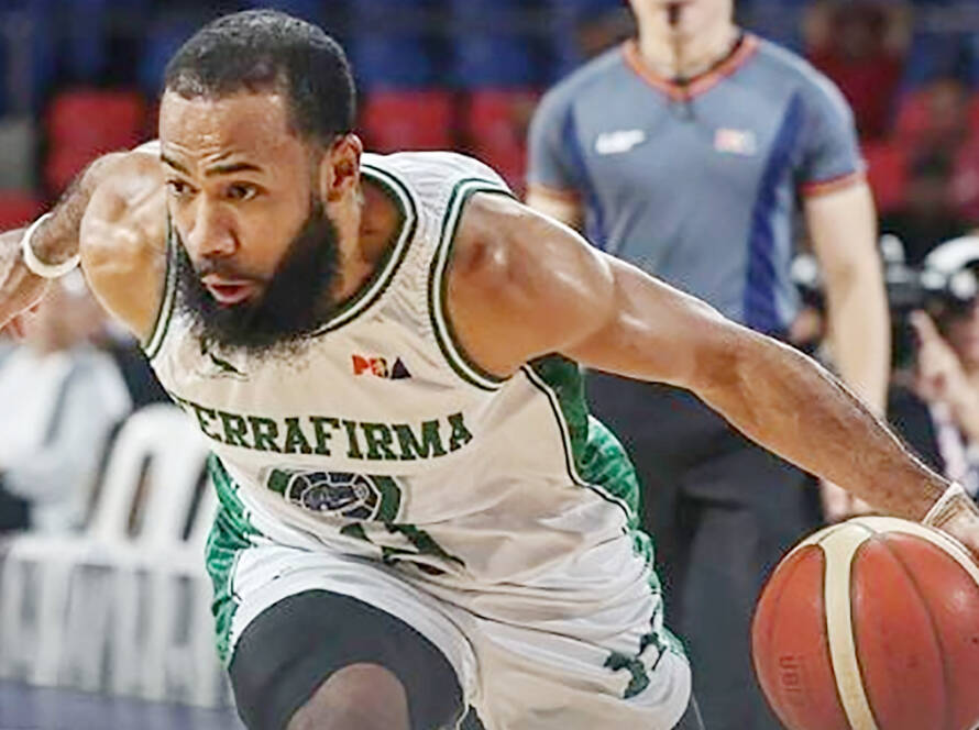 Terrafirma Dyip player driving to the basket, exemplifying lottery team turnaround in 2026 PBA standings.