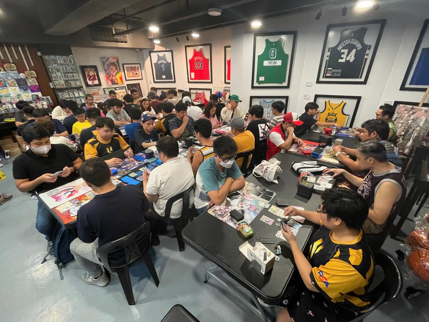 hobby stadium qc | GGSLOT | Sports & Games News Basketball fans trading cards and enjoying meals at Hobby Stadium QC, one of the top Basketball Cafes Manila spots.
