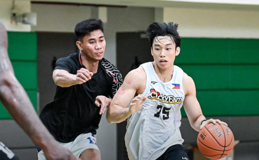 Dave Ildefonso MVP and Jason Brickman executing a perfect play for the Abra Weavers MPBL