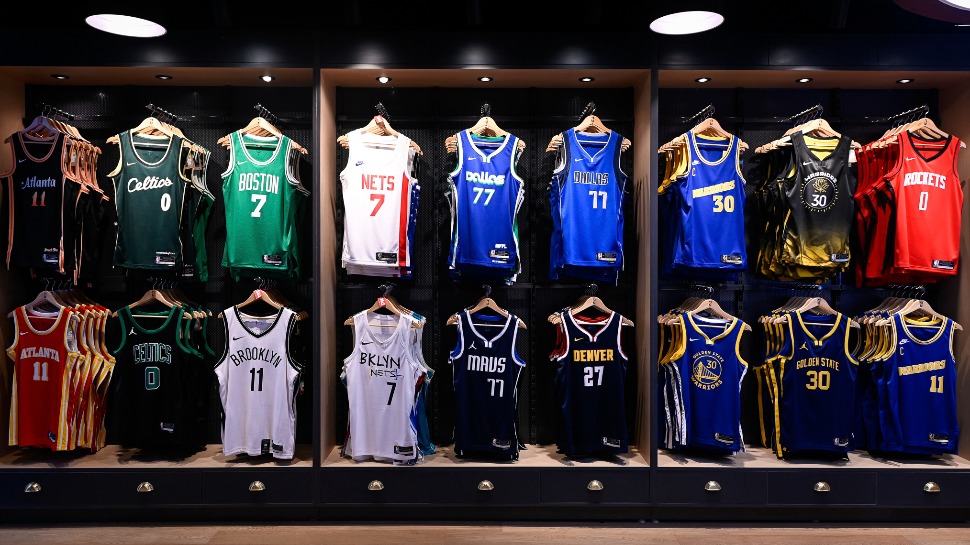 A collection of premium basketball lifestyle gear Manila including New Era caps and NBA team tumblers