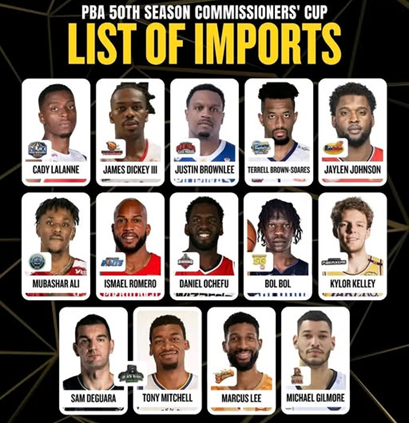 pba list of imports | GGSLOT | Sports & Games News PBA import leaders 2026