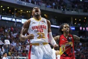 Justin Brownlee of Barangay Ginebra San Miguel celebrating his historic 54-point performance in Game 5 | GGSLOT | Sports & Games News Justin-Brownlee-of-Barangay-Ginebra-San-Miguel-celebrating-his-historic-54-point-performance-in-Game-5.jpeg