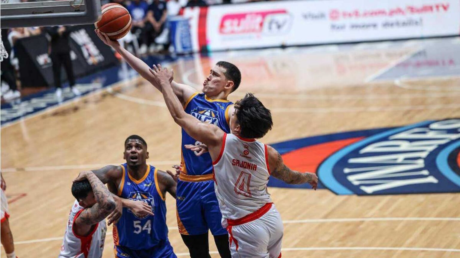 Intense action from the PBA Governors Cup | GGSLOT | Sports & Games News A dynamic action shot from the PBA Governors' Cup, illustrating the high stakes of the pba game schedule.