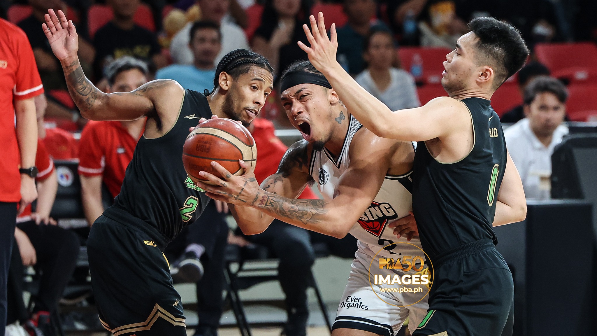 macau-giant-pandas-pba-guest-team | GGSLOT | Sports & Games News Macau guest team athletes running full-court transition drills.
