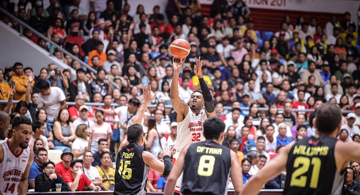 A packed Ynares Center crowd during a PBA Season 50 Governors' Cup basketball game night.