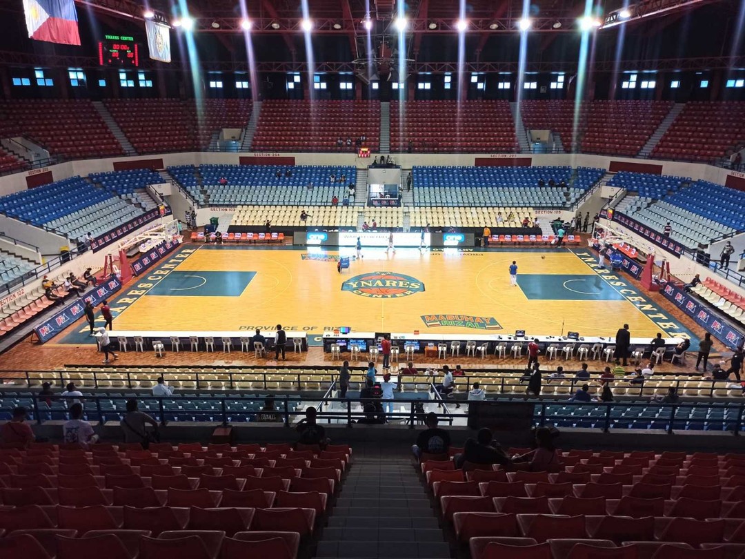 ynares-center-antipolo-cour | GGSLOT | Sports & Games News The polished hardwood court at Ynares Center Antipolo ready for PBA action.